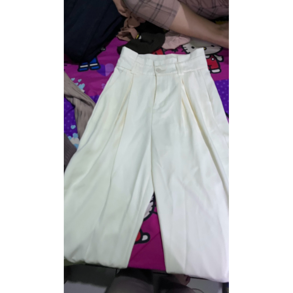 celana putih merek my style new