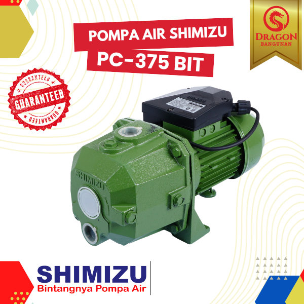 Pompa Air Shimizu PC 375 BIT - Jet Pump Shimizu 375 Watt Tanpa Tabung
