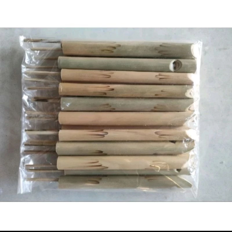 20 PCS Mainan Anak Seruling Bambu / Seruling Bambu