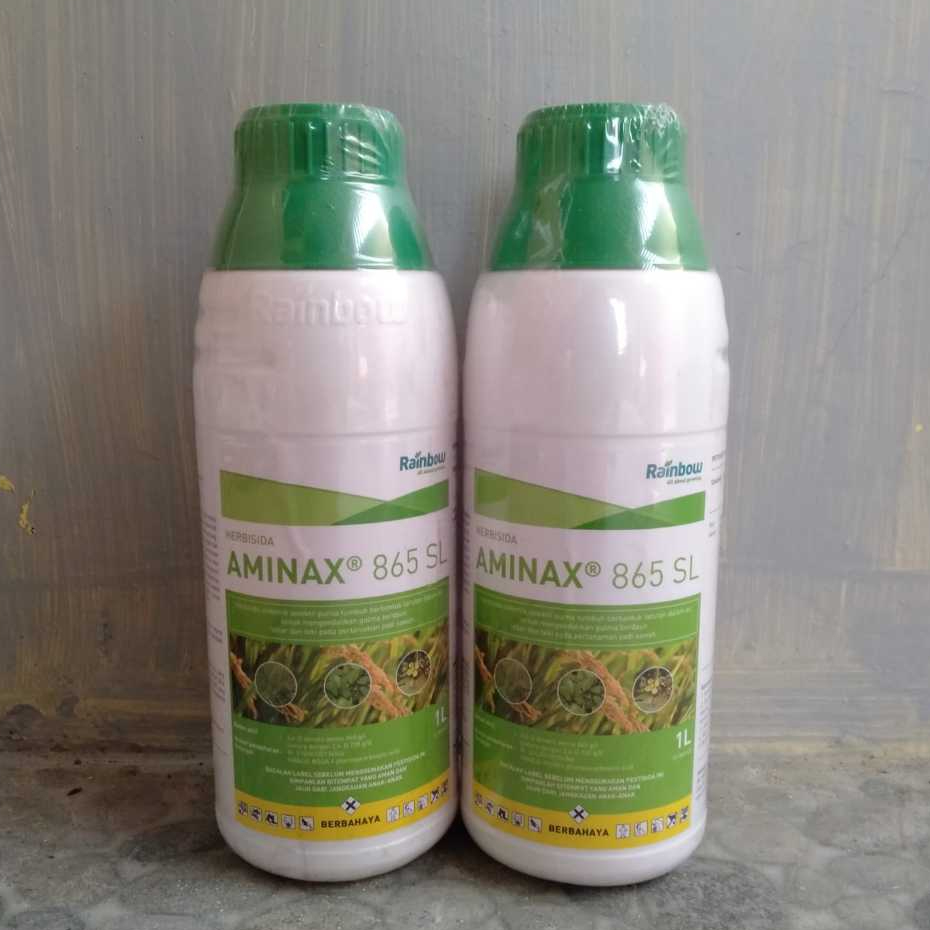 HERBISIDA Sistemik Selektif Purna Tumbuh Tanaman Padi AMINAX 865SL