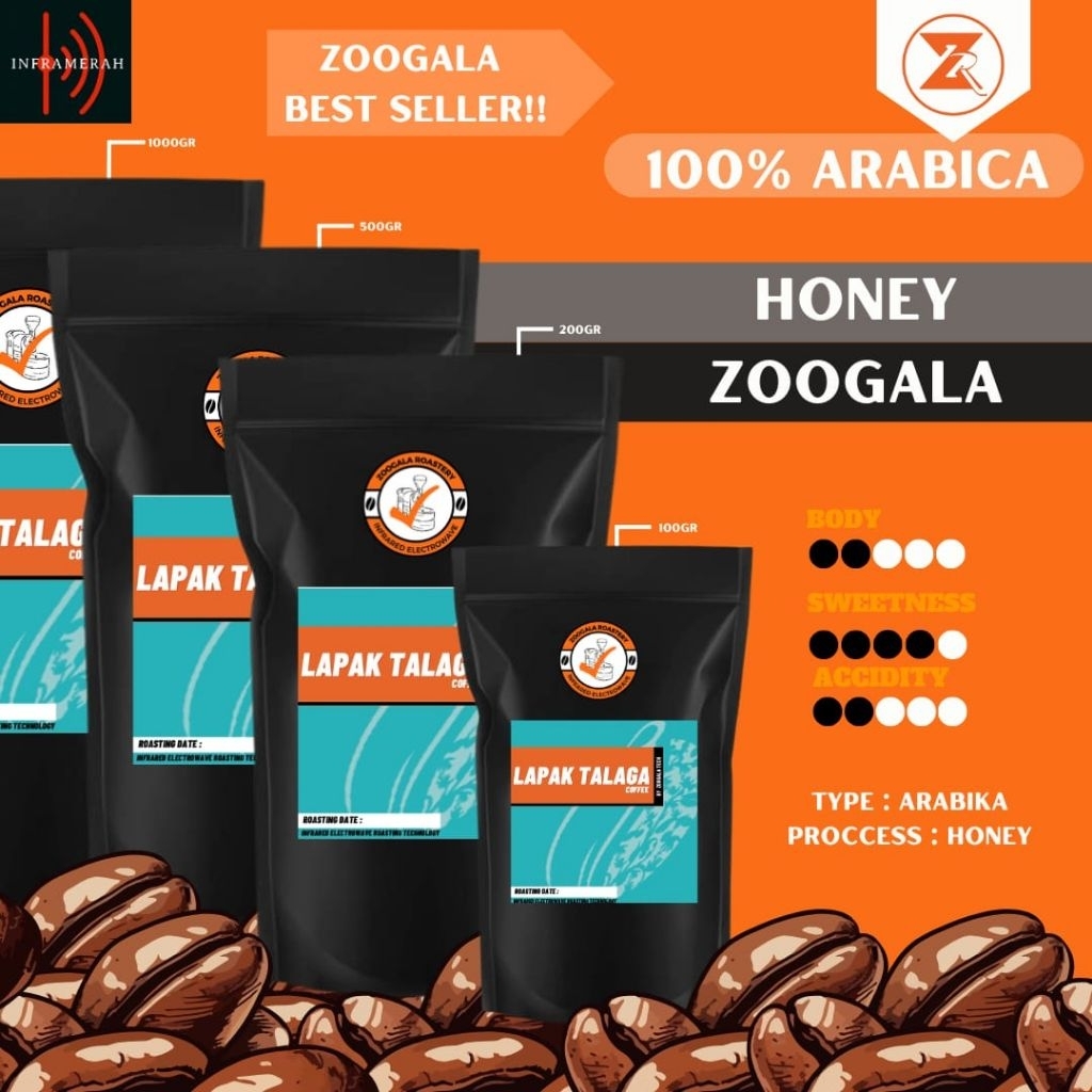 

Honey Zoogala Speciality Kopi / Biji Kopi / Roastery by Zoogala