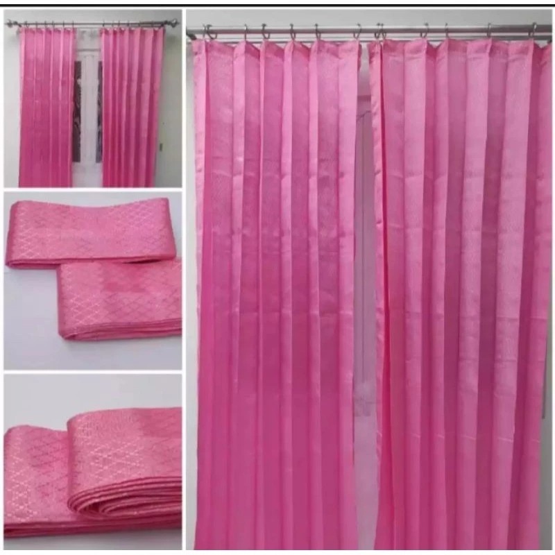 gorden polos gorden biasa gorden plisket hordeng vanesa gordeng kotak plisket gorden jendela