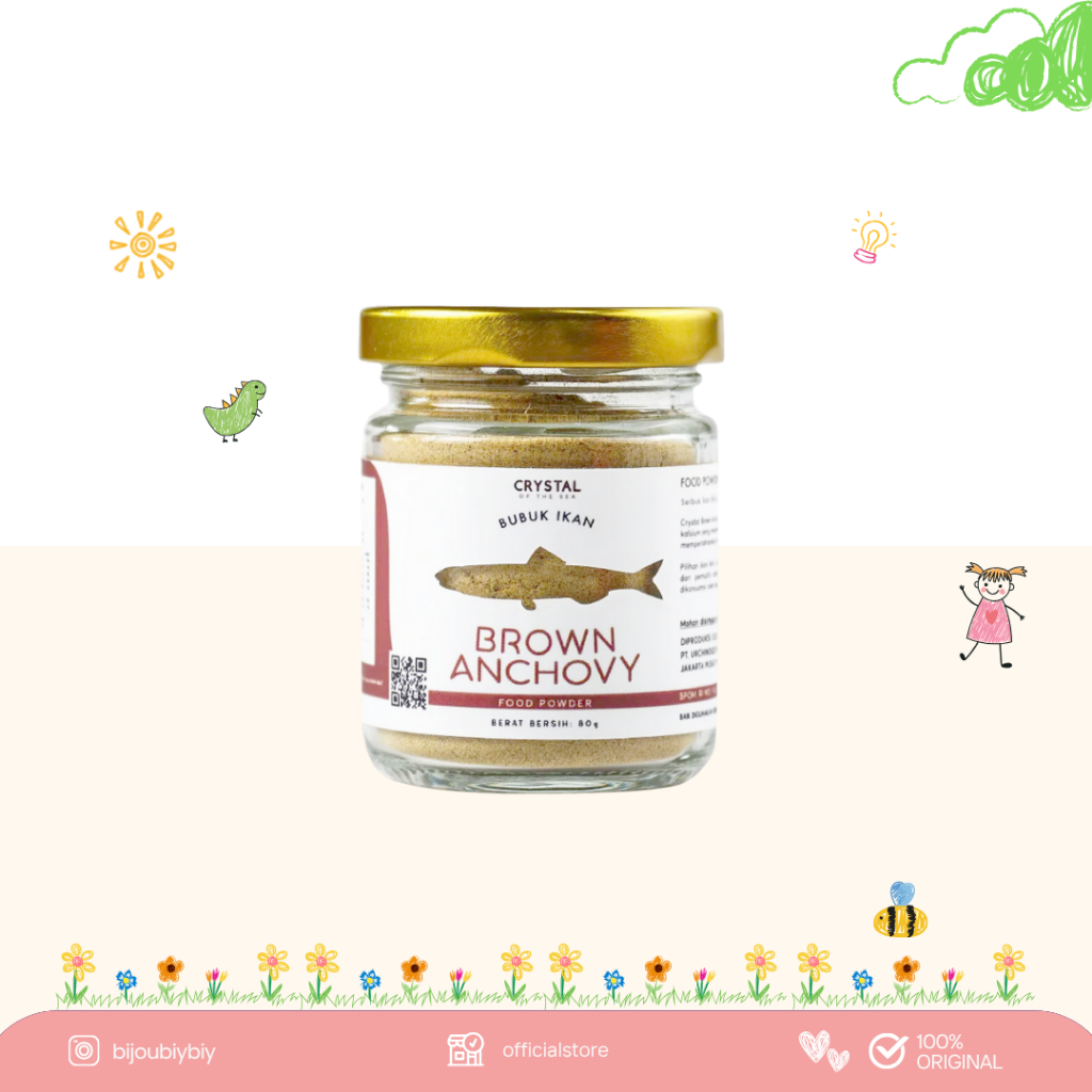 

CRYSTAL OF THE SEA - BROWN ANCHOVY POWDER 20 gr