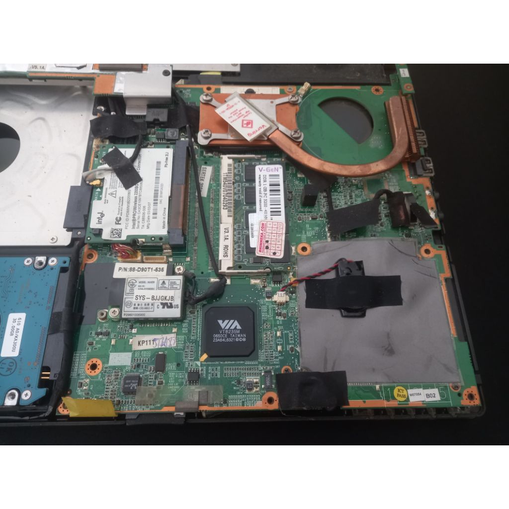 mainboard axioo m54v