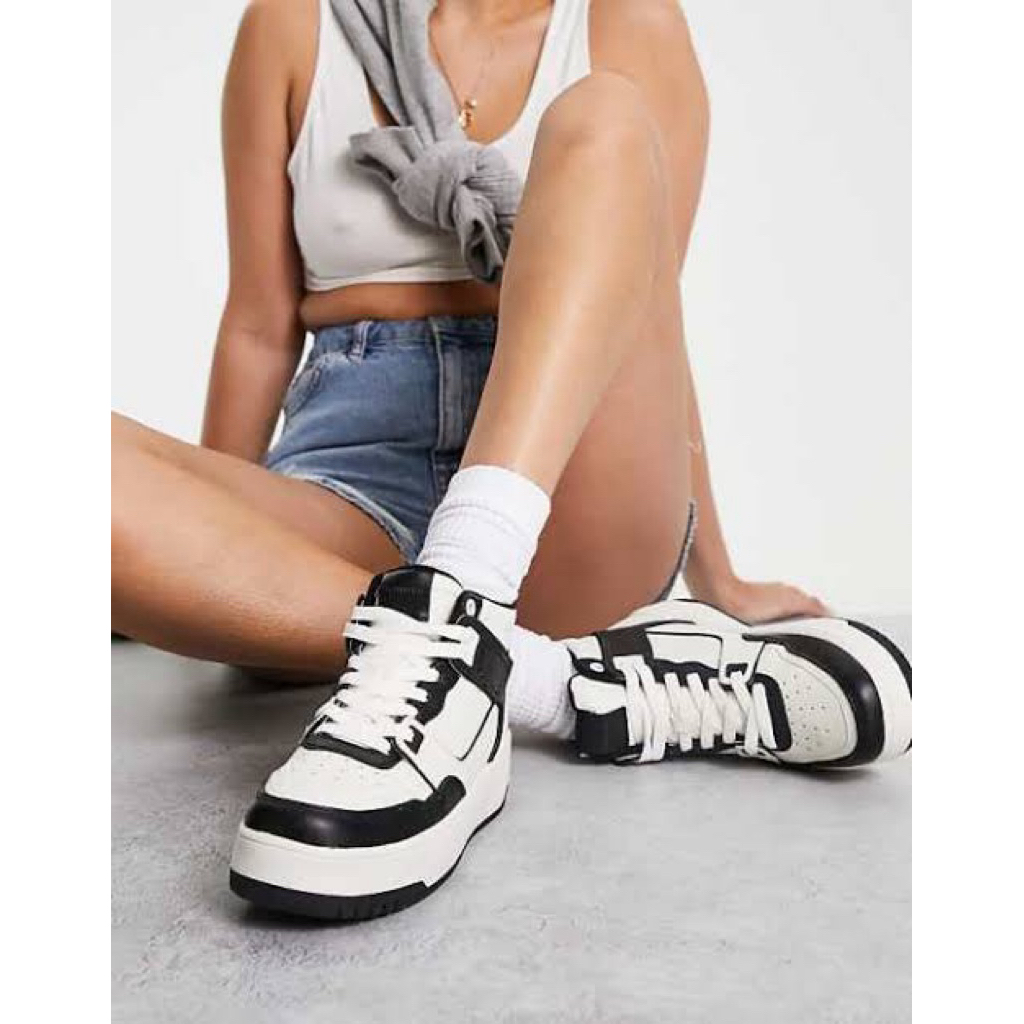Stradivarius Hi-top Platform Sneakers
