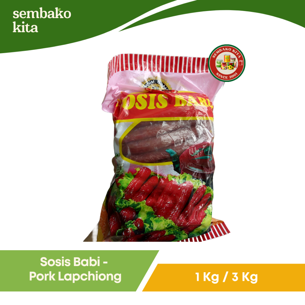 

Lapchong Sosis Babi (Pork Lapchiong) 3 Kg
