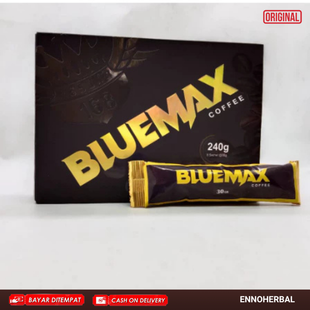 

BLUEMAX KOPI HERBAL PRIA PERKASA | Tahan Lama, Bertenaga, & Lebih Percaya Diri