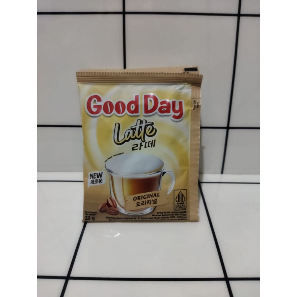 

good day cream latte isi 5 sachet