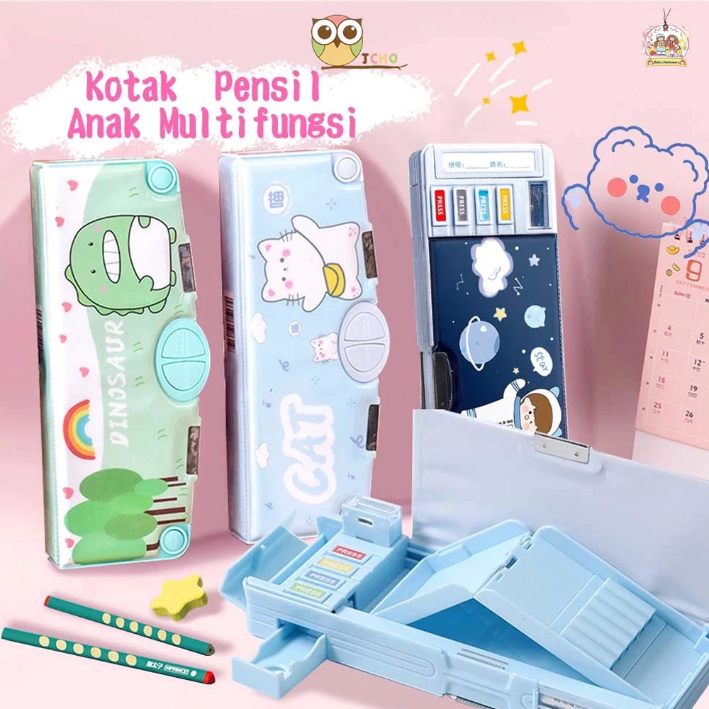 

Kotak Pensil Plastik Lucu Anak - Tempat Alat Tulis Sekolah Hadiah Unik