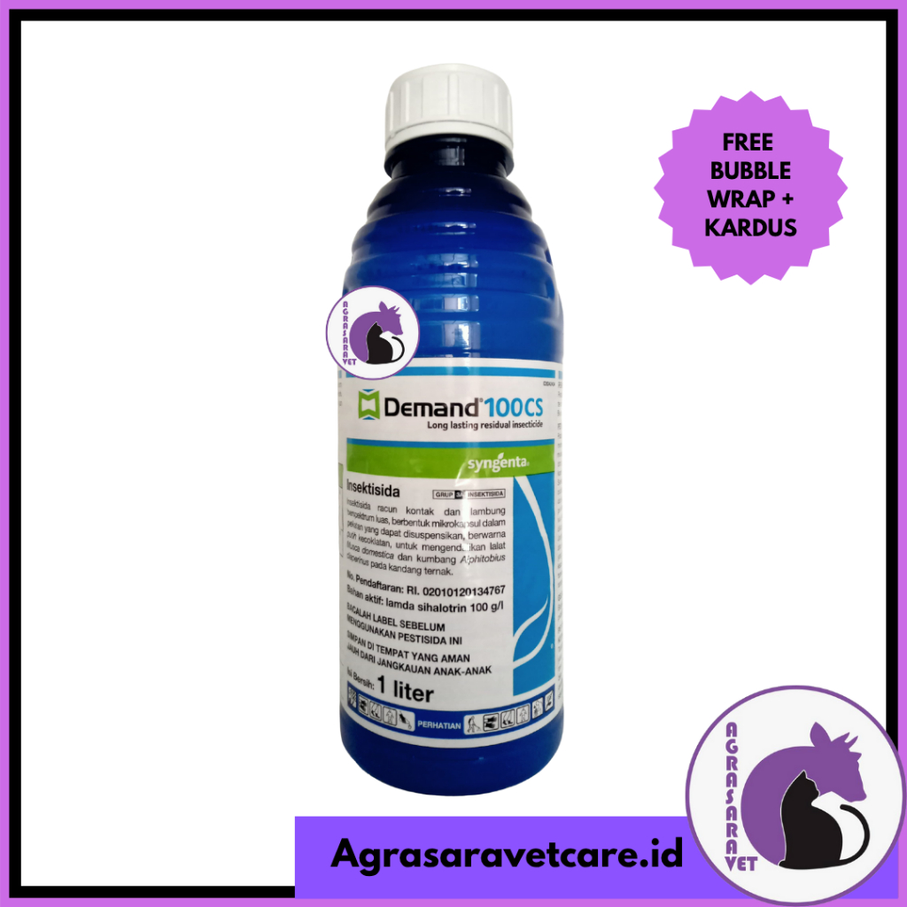 Demand 100 cs 1 Liter LIKE AGITA 400 -Insektisida Anti Rayap dan Lalat