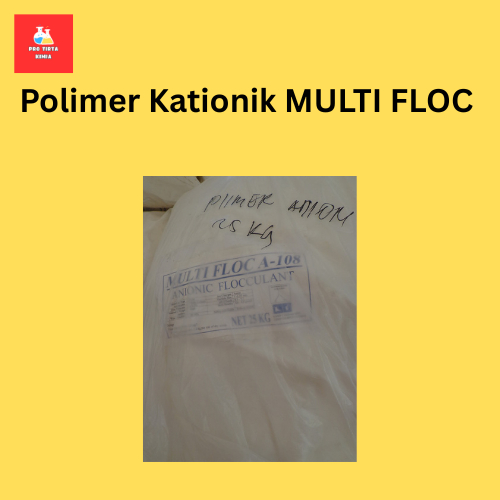 Polimer Kationik / Cationic Flocculant Multi Floc 25 kg