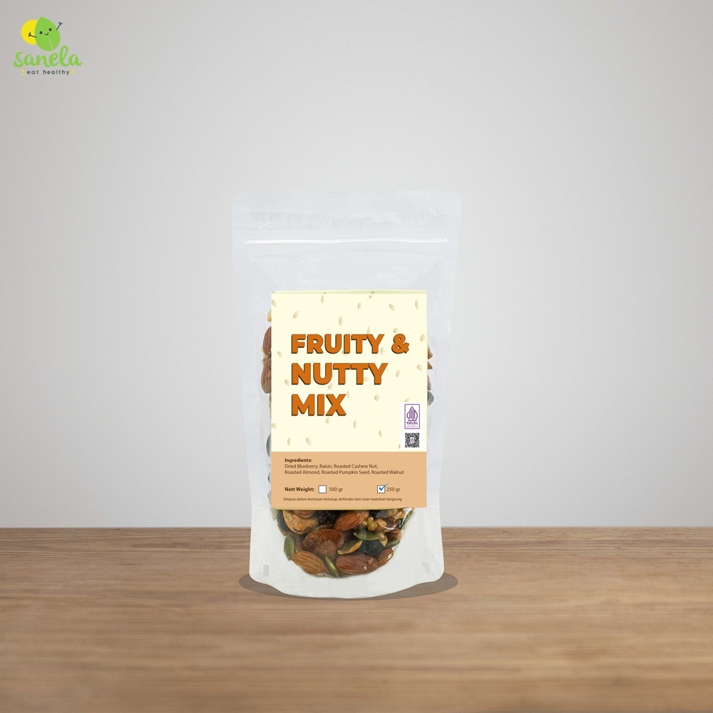 

Fruity & Nutty Mix 250 gram