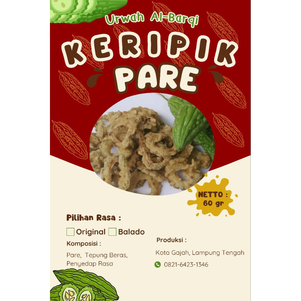 

Kripik Pare Premium