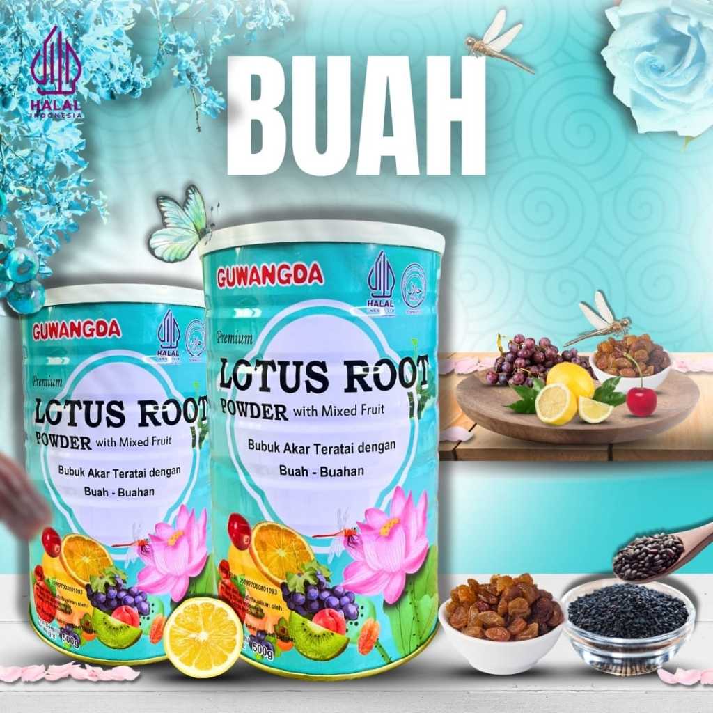 

Oufen - Bubuk Akar Teratai Guwangda/Gu Xuan Xiang Lotus Root Powder 500gr