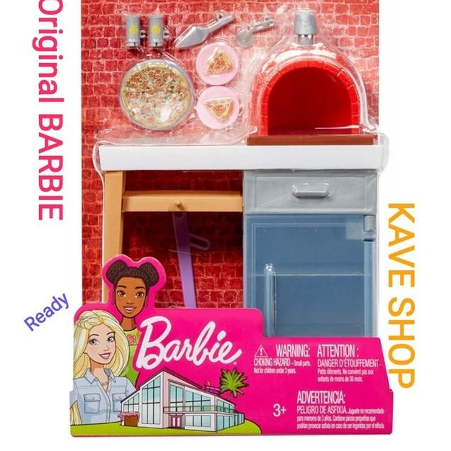 Barbie Indoor Furniture : Barbie Pizza Oven - Original Mattel