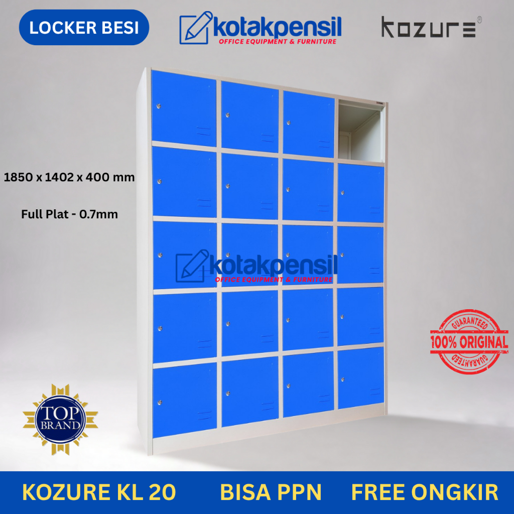 Locker Kozure 20 Pintu Lemari Besi Loker 20 Pintu | Loker besi 20 Pintu | Loker Kantor Karyawan