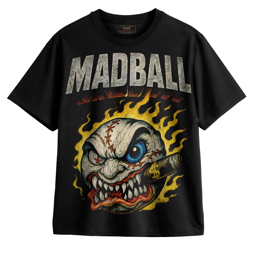 Original MADBALL NEW YORK HARDCORE KAOS BAND TSHIRT OVERSIZE UNISEX HITAM - TFLIKS Unisex Tee