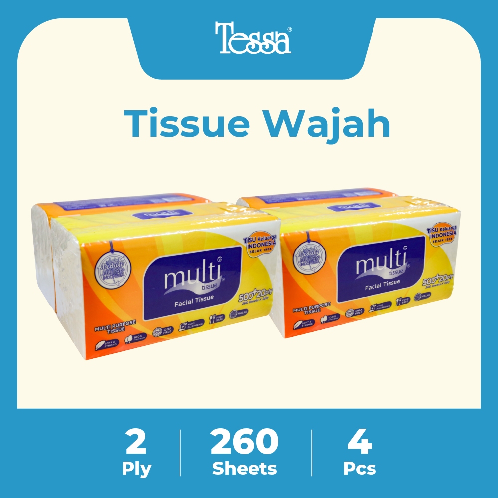 Buy 2 get 4 - Multi Facial SP 260s 2ply