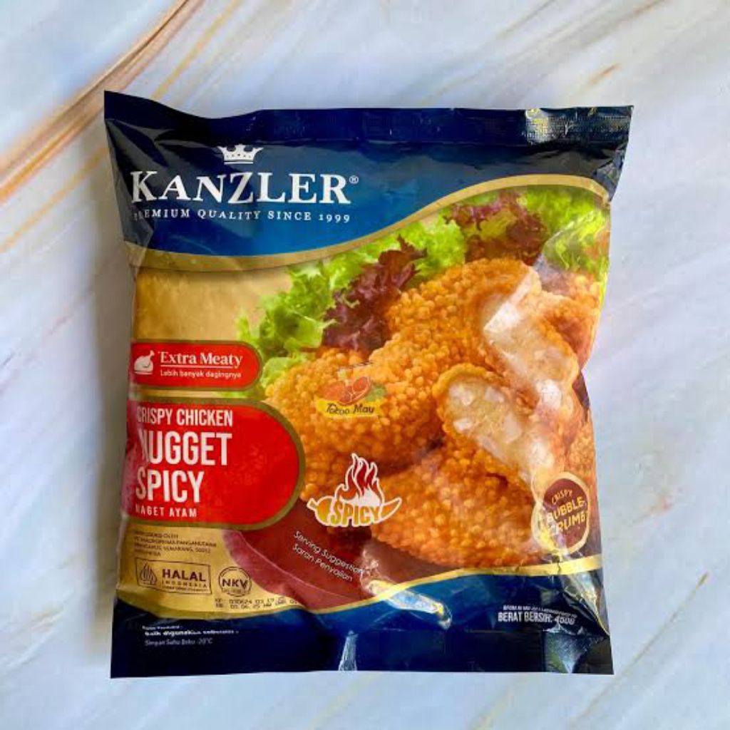

Kanzler Crispy Chicken nugget 450 gram