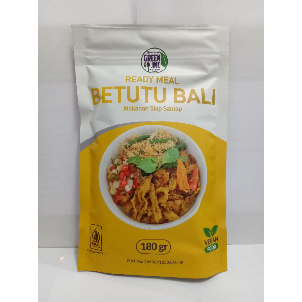

Ready Meal Makanan Siap Santap 180gr Vegan Food Vegetarian