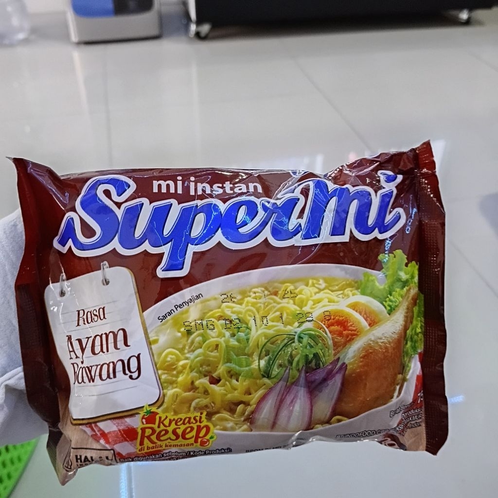 

Mie Instan Supermi Rasa Ayam Bawang 75 g