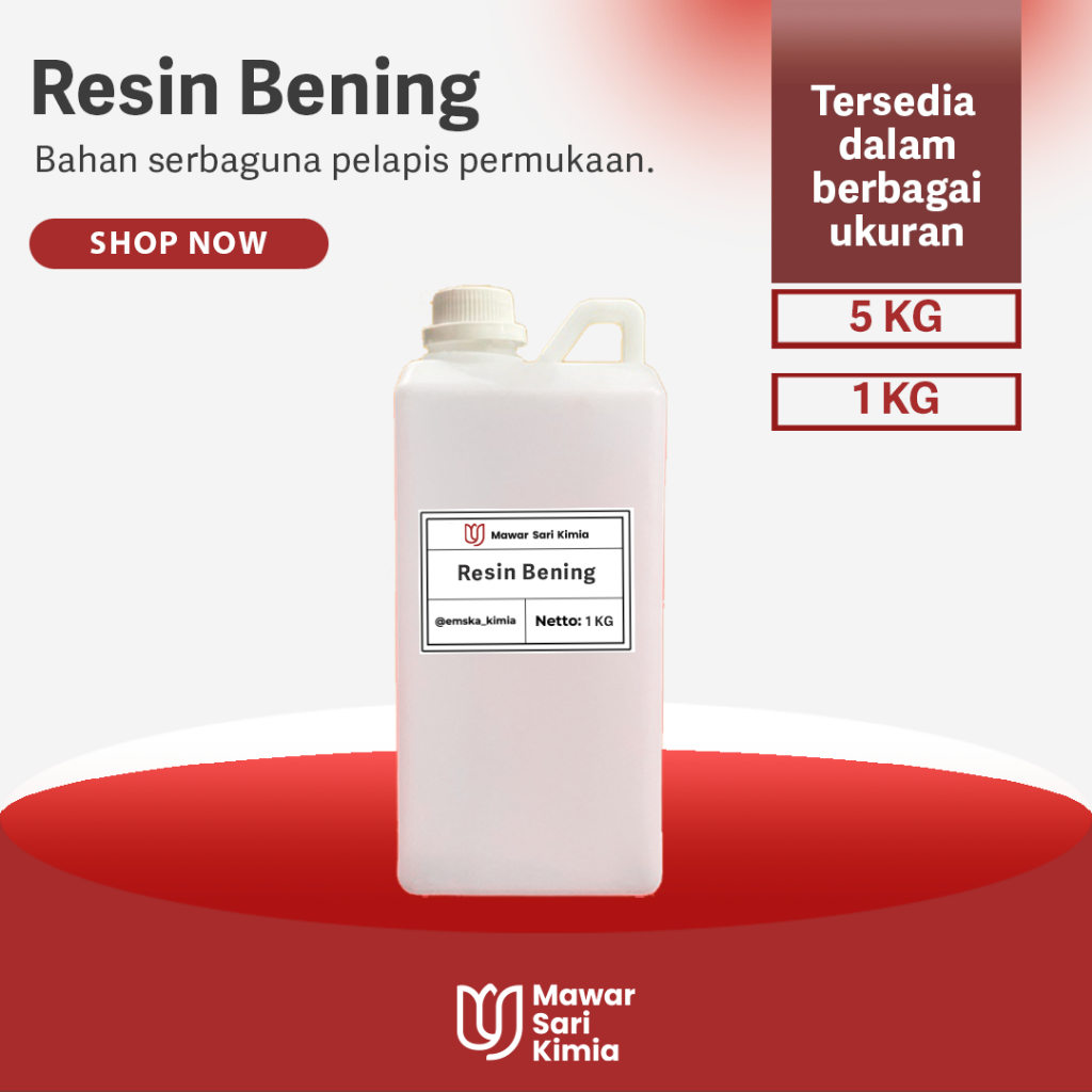 

Resin Bening 1 Kg / 5 Kg