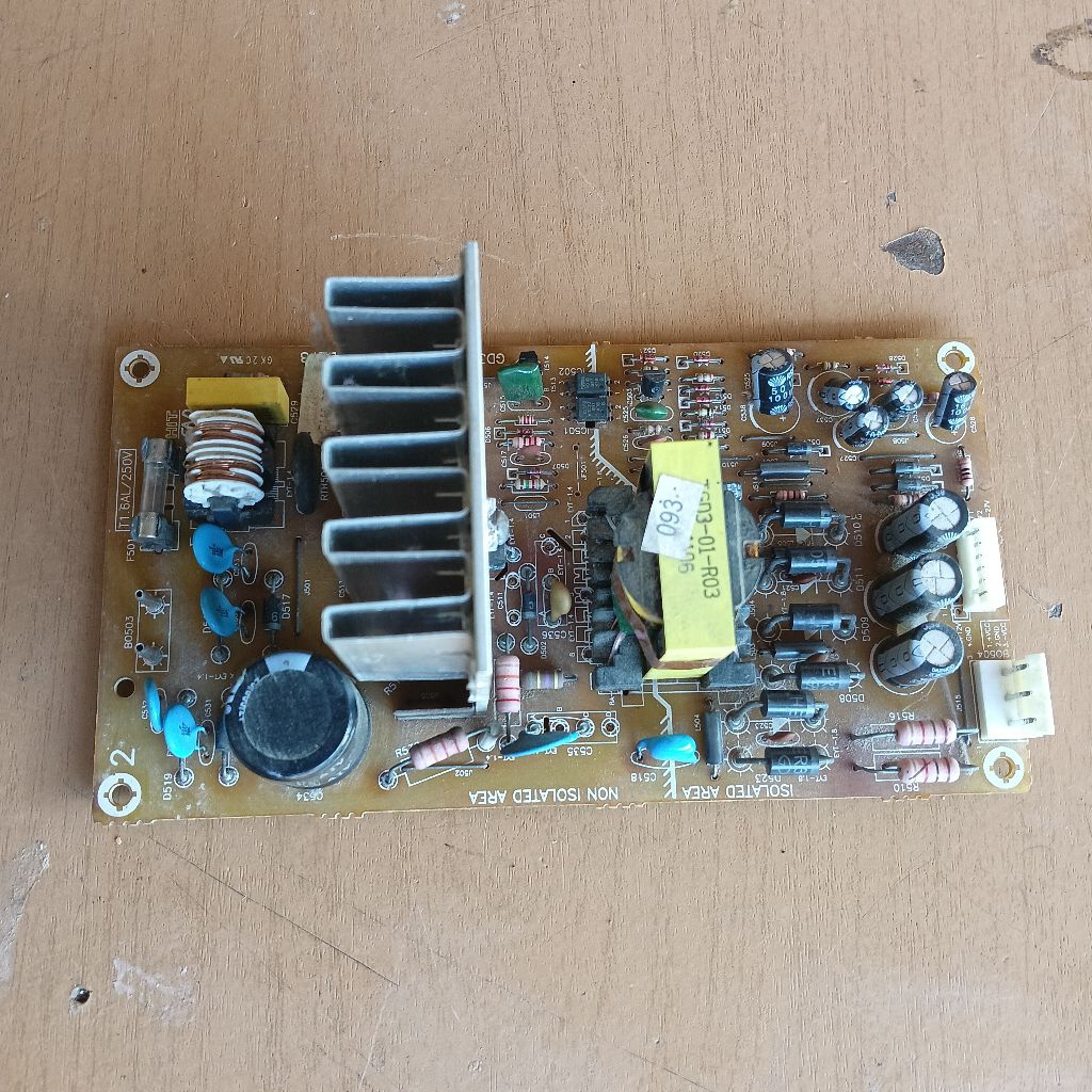 kit PSU copotan compo polytron xcel 2205 bekas normal