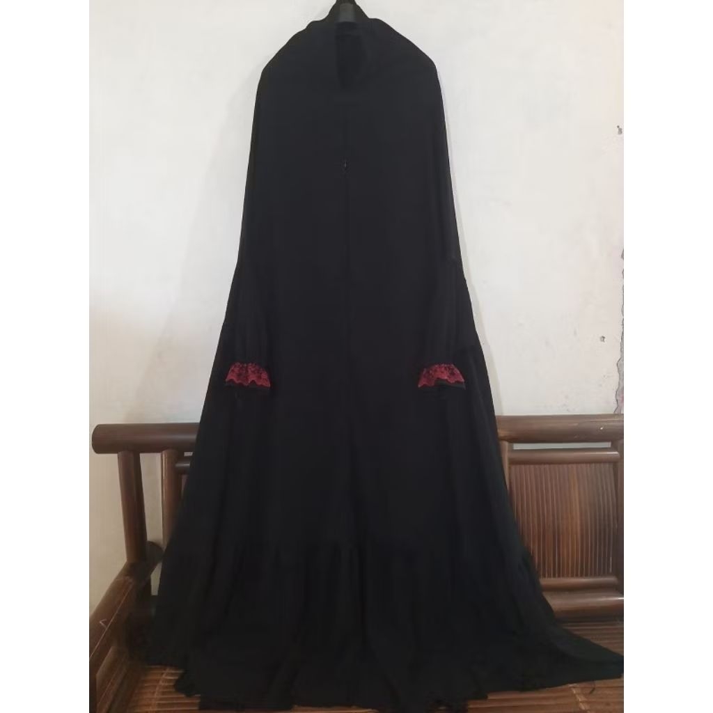 Long Khimar overhead