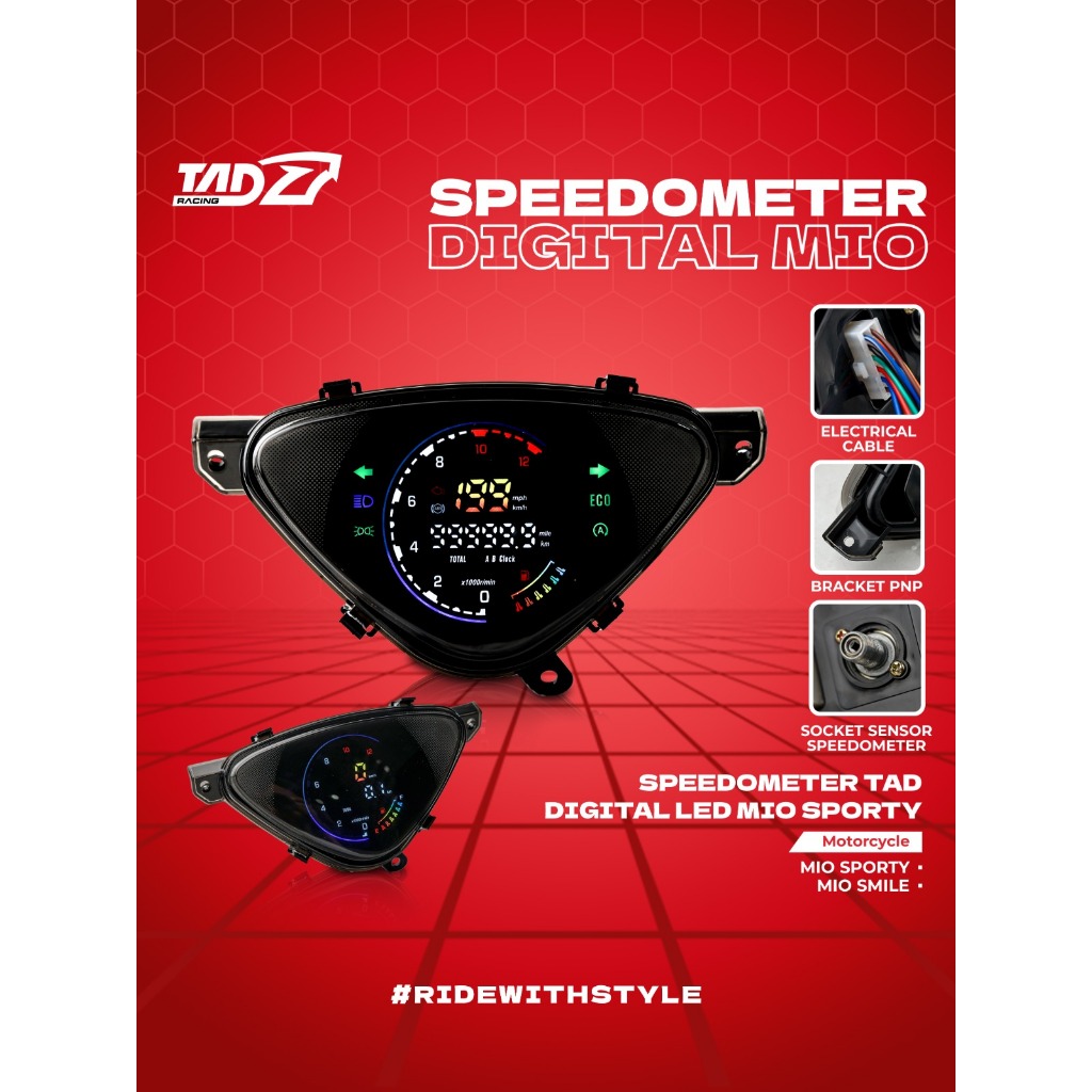 TAD SPEEDOMETER DIGITAL MIO
