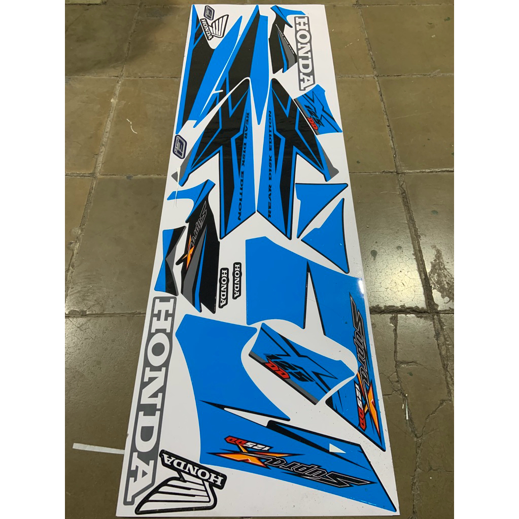 (COD)Striping Supra X 125 R Double Disc - Supra X 125 DD 2006