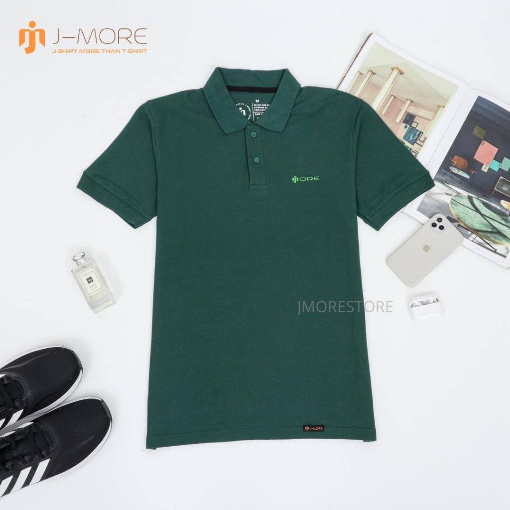 Kaos Kerah Wangki Pria Unisex By JMORE Bahan Lacos & Pique CVC 24s Slimfit Simpel Polos Part 2