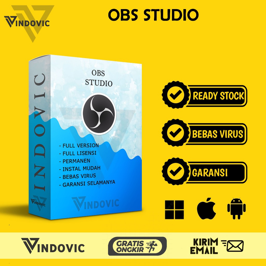 [T0089] OBS STUDIO FULL VERSION PERMANEN