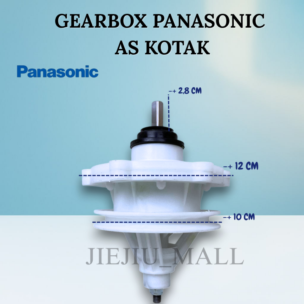 GEARBOX MESIN CUCI PANASONIC / REDUCER PANASONIK / GEARBOX / REDUSER MESIN CUCI PANASONIC AS KOTAK