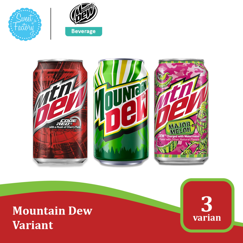 

Mountain Dew Series – Minuman Soda Impor USA