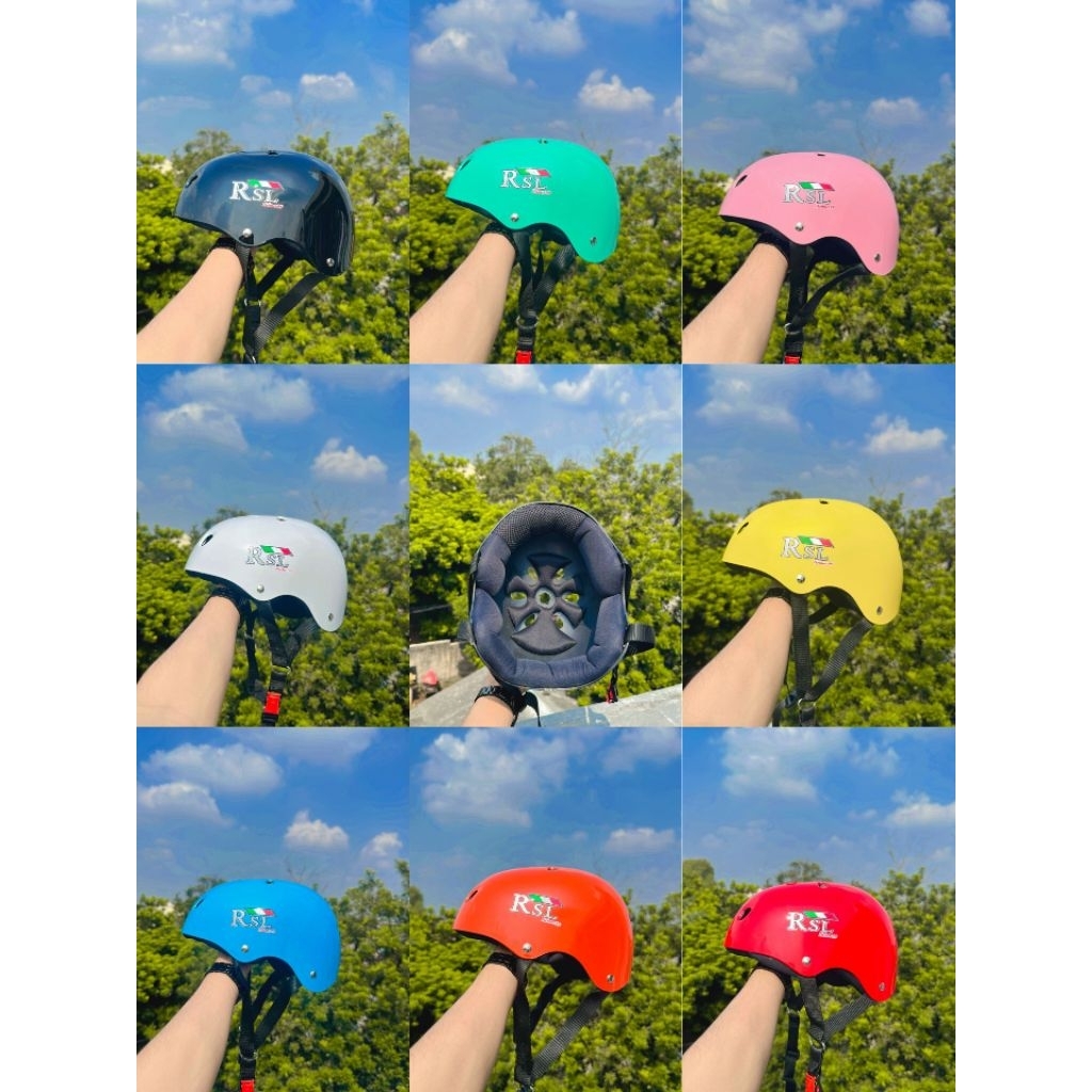 (COD) Helm Sepeda RSL HELMET 99 Acn Dewasa Murah Kualitas Bagus