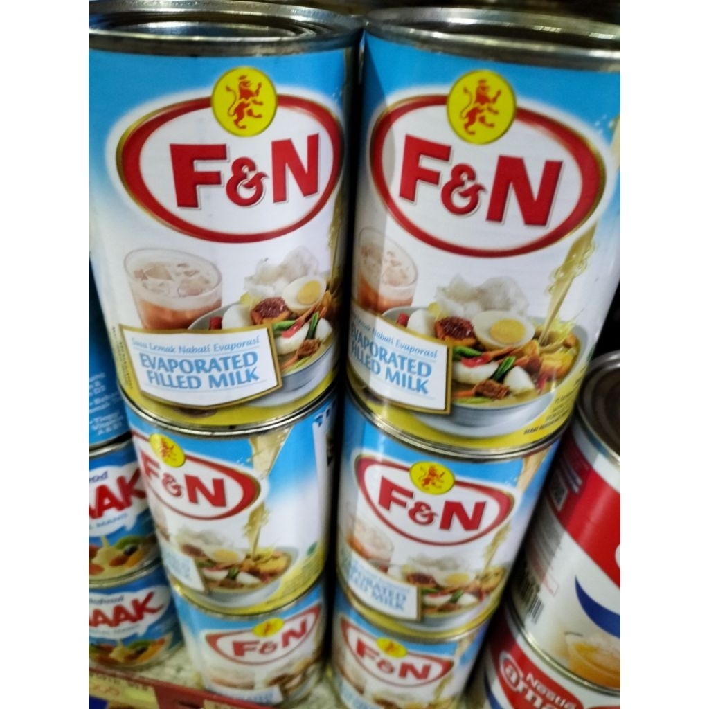 

f and n susu evaporasi
