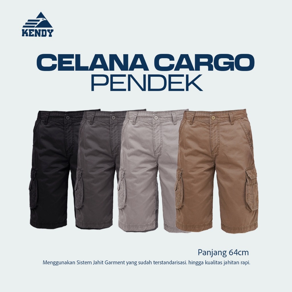 Celana Cargo Kendy Pendek - Celana Kendy Cargo Original