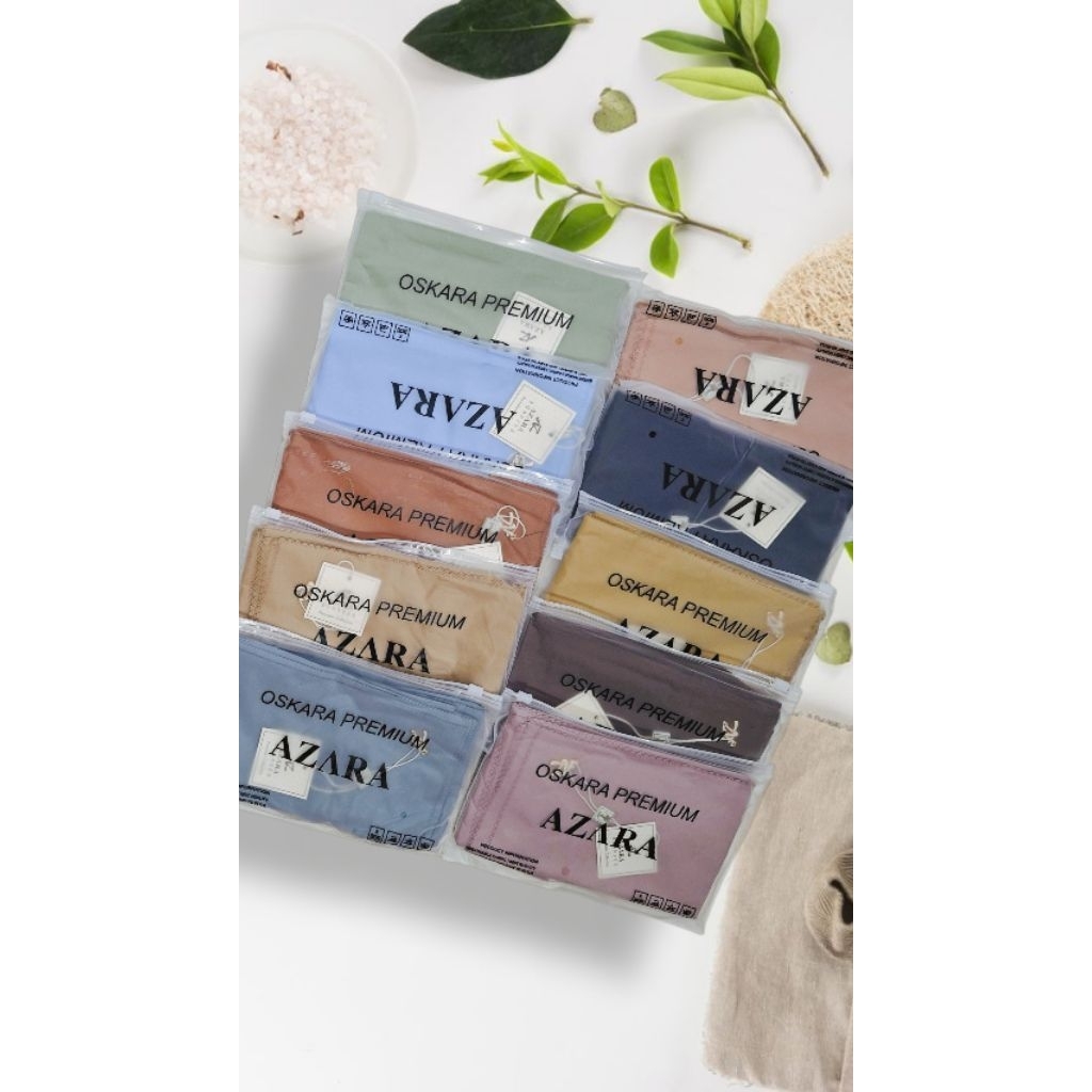 Azara SuperFashion Scrav Azara Polos Scrav Azara Motif Laser Cut Logo Metal Pouch