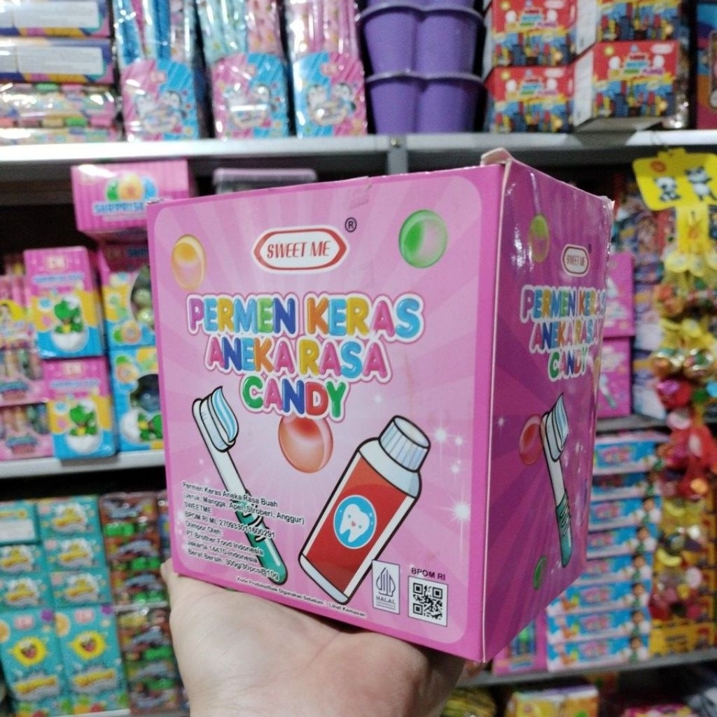 

PERMEN SIKAT GIGI 1 BOX isi 30 pcs