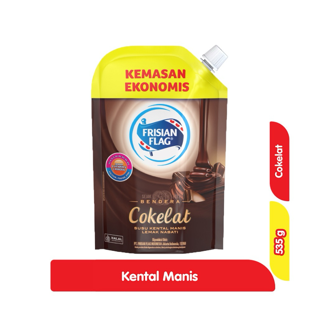 

Frisian Flag Krimer Kental Manis Cokelat 535 g