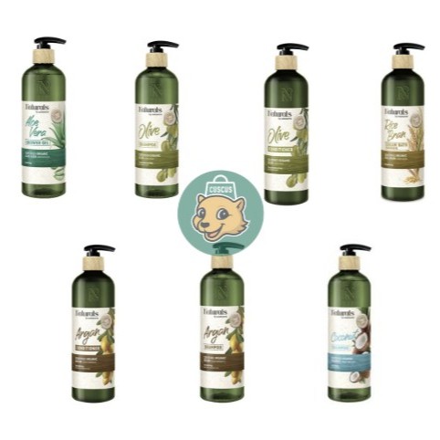 NATURALS BY WATSONS Shampoo dan Conditioner 490ml