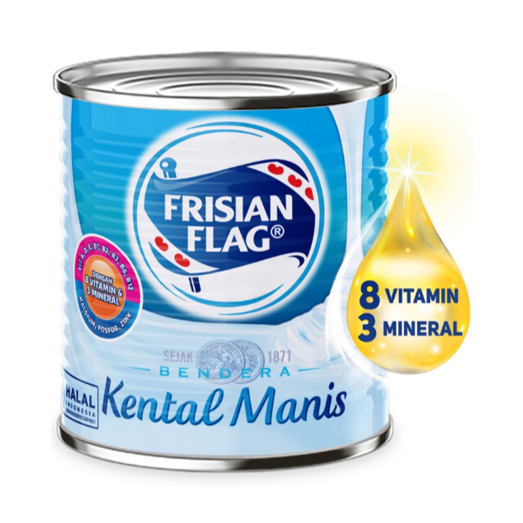 

FRISIAN FLAG Kental Manis Putih 370 g