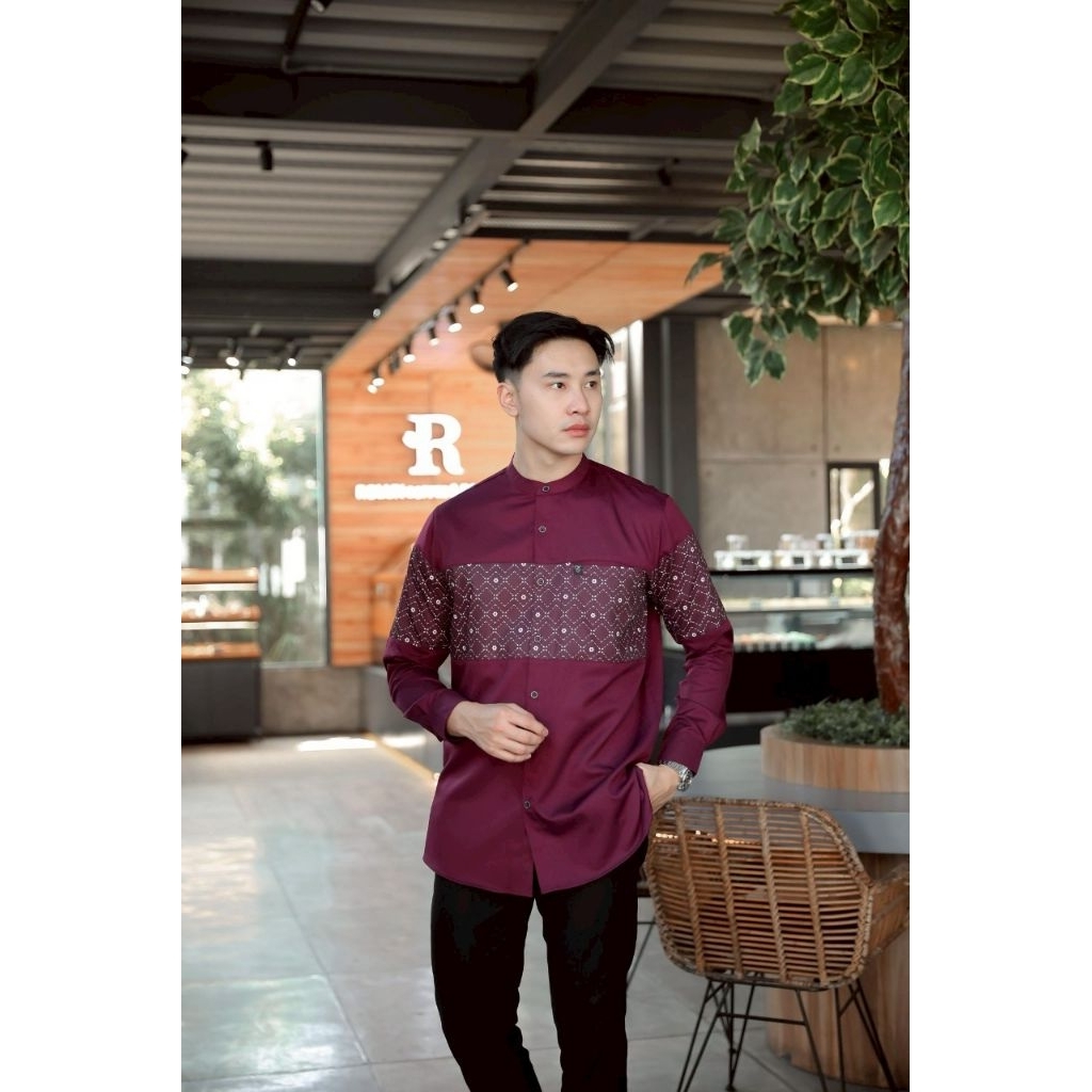 BAJU KOKO KURTA TRZ LENGAN PANJANG/BAJU MUSLIM PRIA/BAJU KURTA PAKISTAN