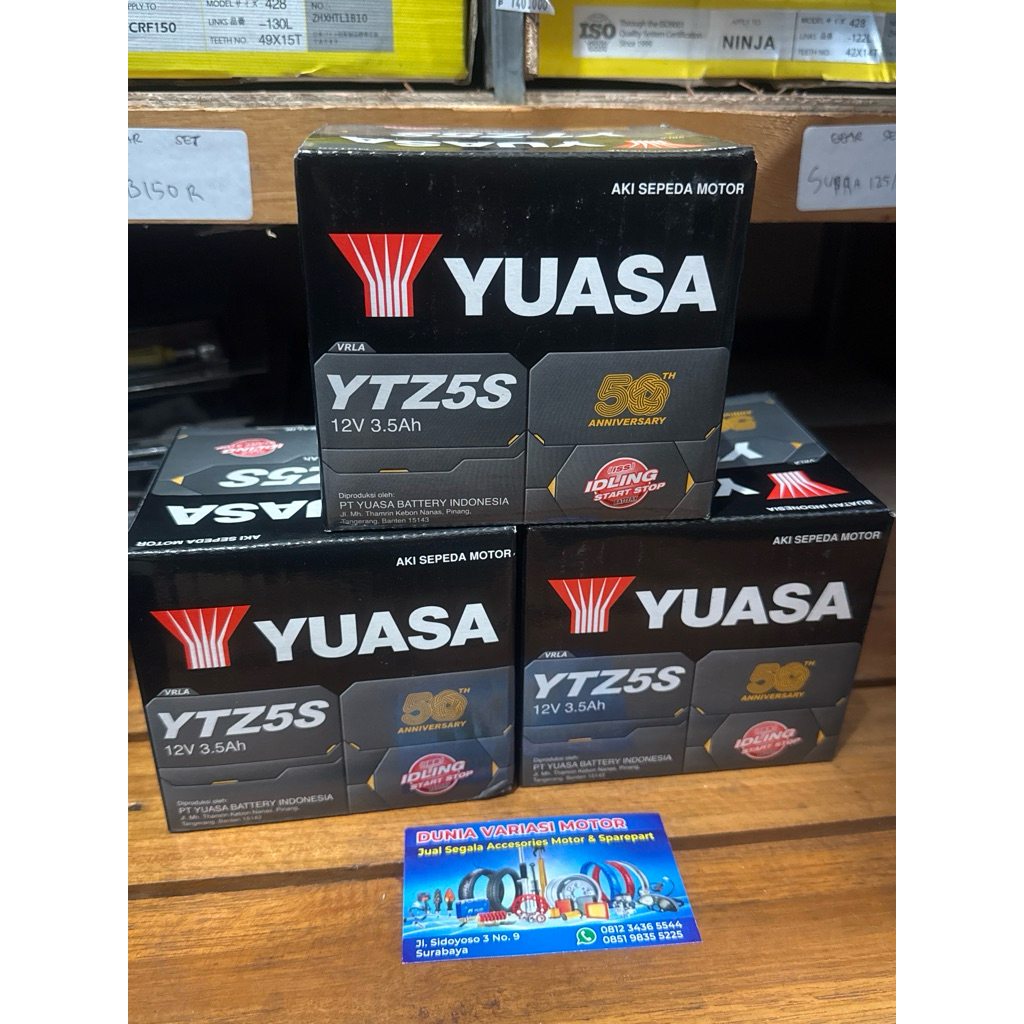 AKI YUASA YTZ5S 12v 3.5Ah