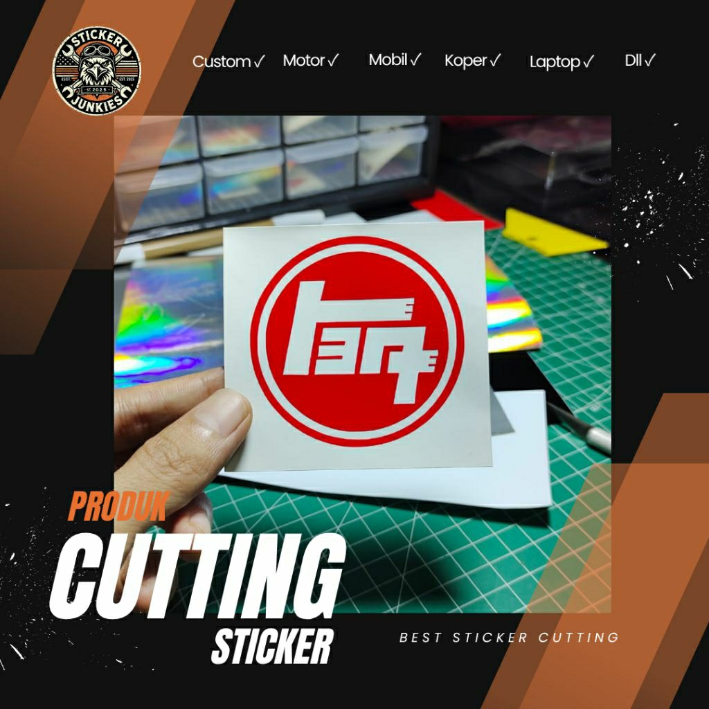 STIKER TOYOTA JEPANG | STIKER CUTTING | CUSTOM MOBIL LAPTOP KOPER MOTOR DLL