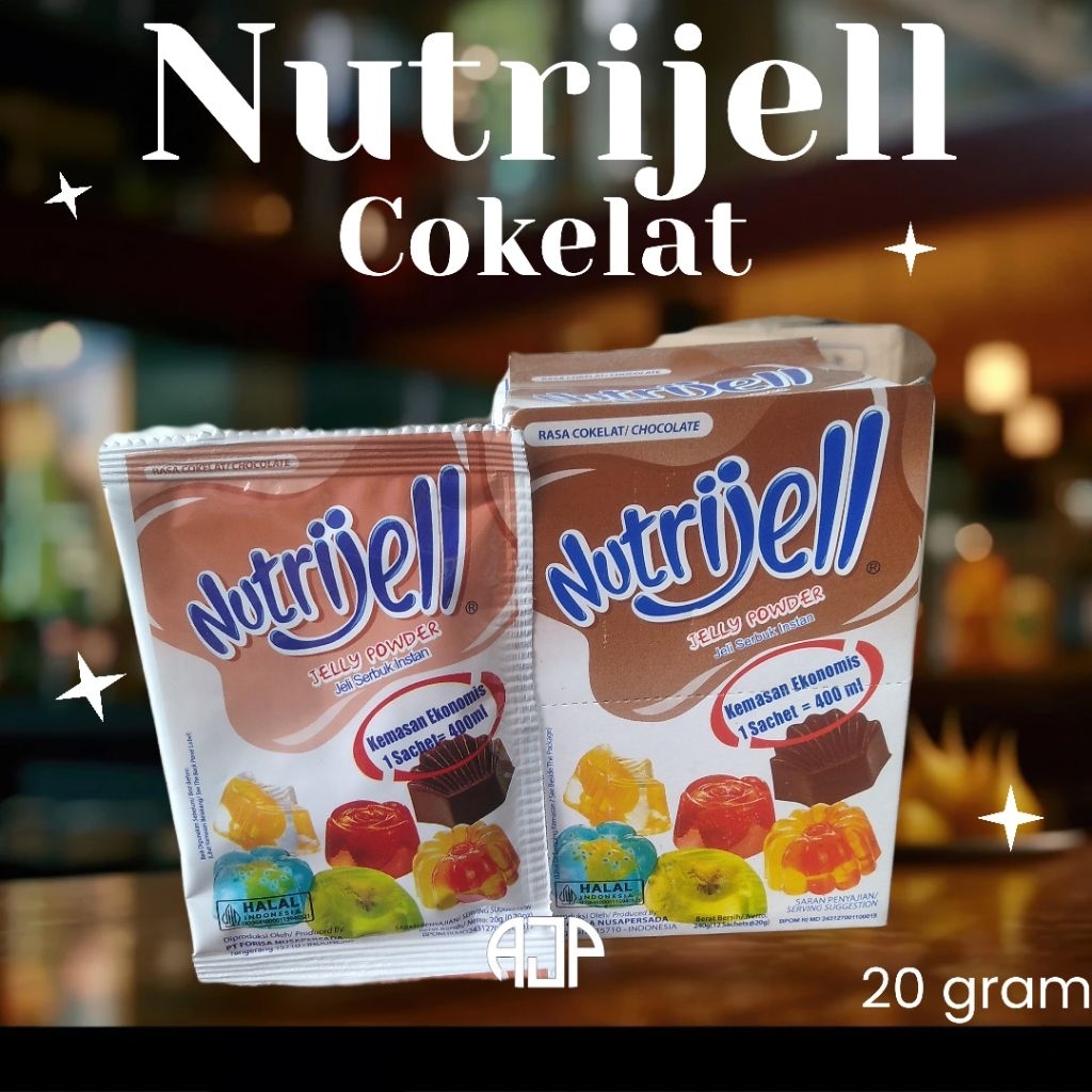 

NUTRIJELL Cokelat Sachet | 20 gr