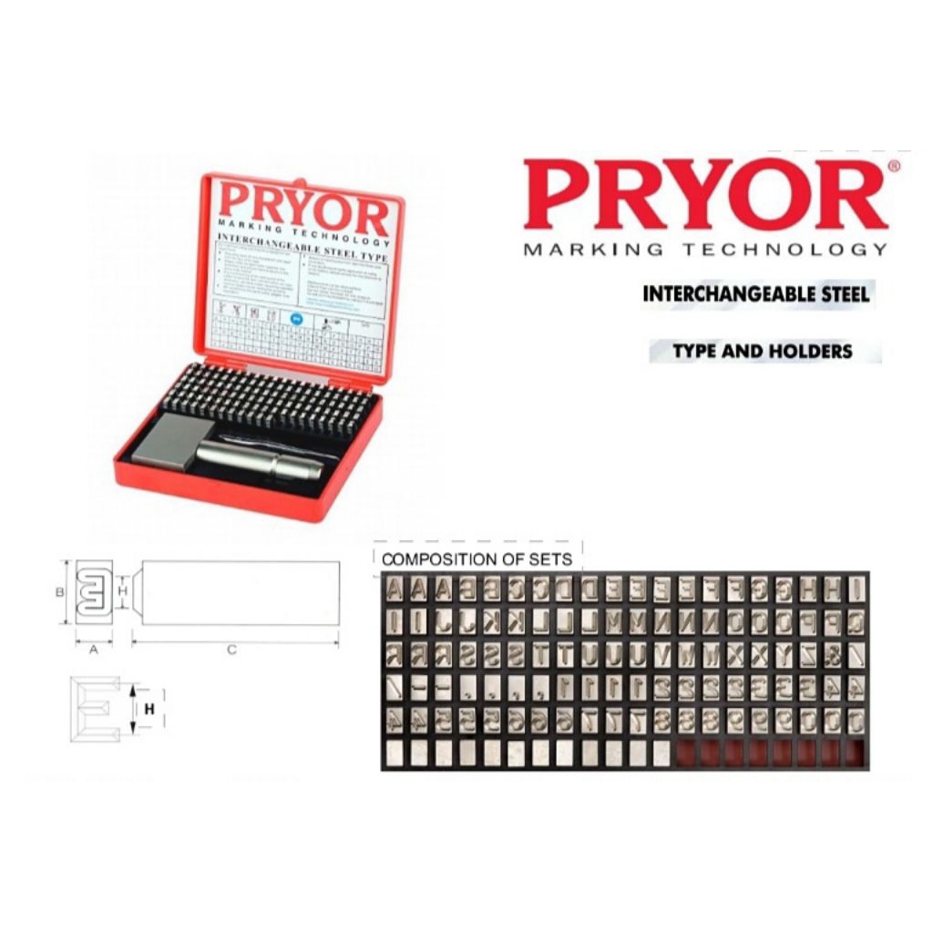 

pryor Interchangable Dot marking Size 2.5mm