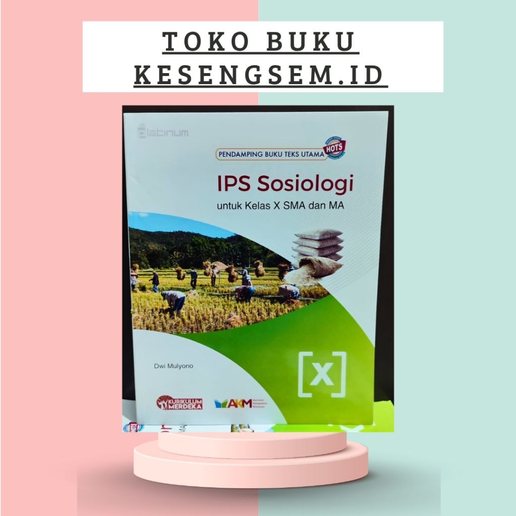 Buku Sosiologi Kelas 10, 11, 12 SMA/MA Kurikulum Merdeka - Platinum