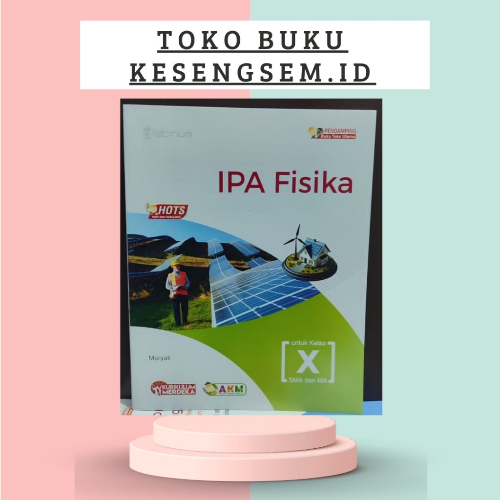 Buku Kajian Konsep Fisika Kelas 10, 11, 12 SMA/MA Kurikulum Merdeka - Platinum