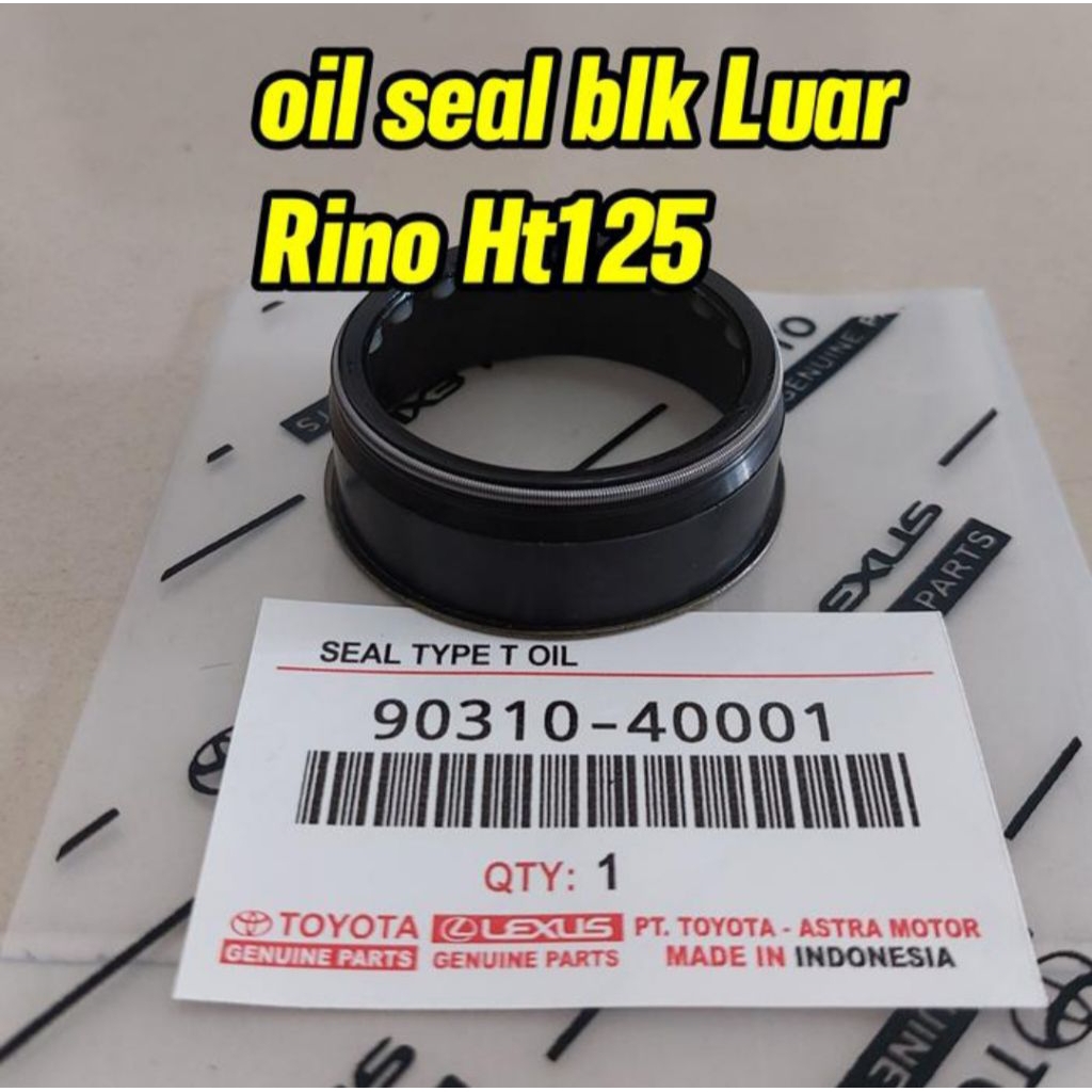 Oil Seal Belakang Luar Rino HT125 (PN: 90310-40001)